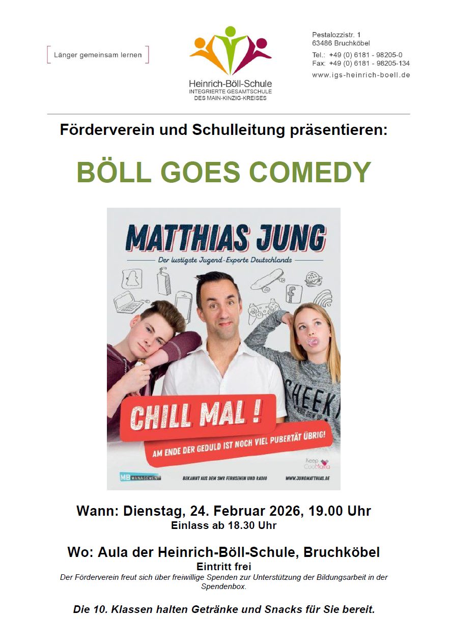 Böll goes comedy