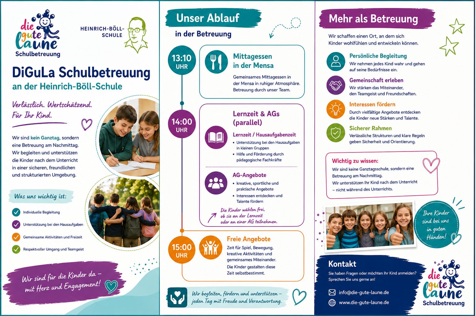 Ganztag Allgemeine Informationen