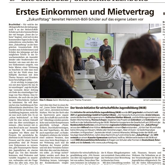 Erstes Einkommen und Miete